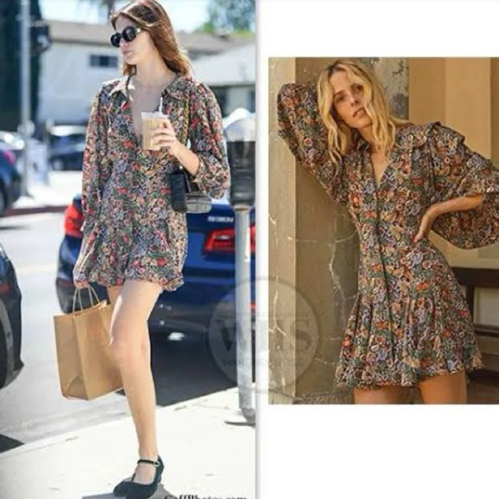 Doen Camden Dress Wildberry Thicket XS - Picture 3 of 11